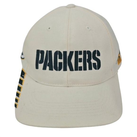 Vintage Green Bay Packers Sports Specialties Pro Line Hat White NFL Football Cap - Picture 3 of 9